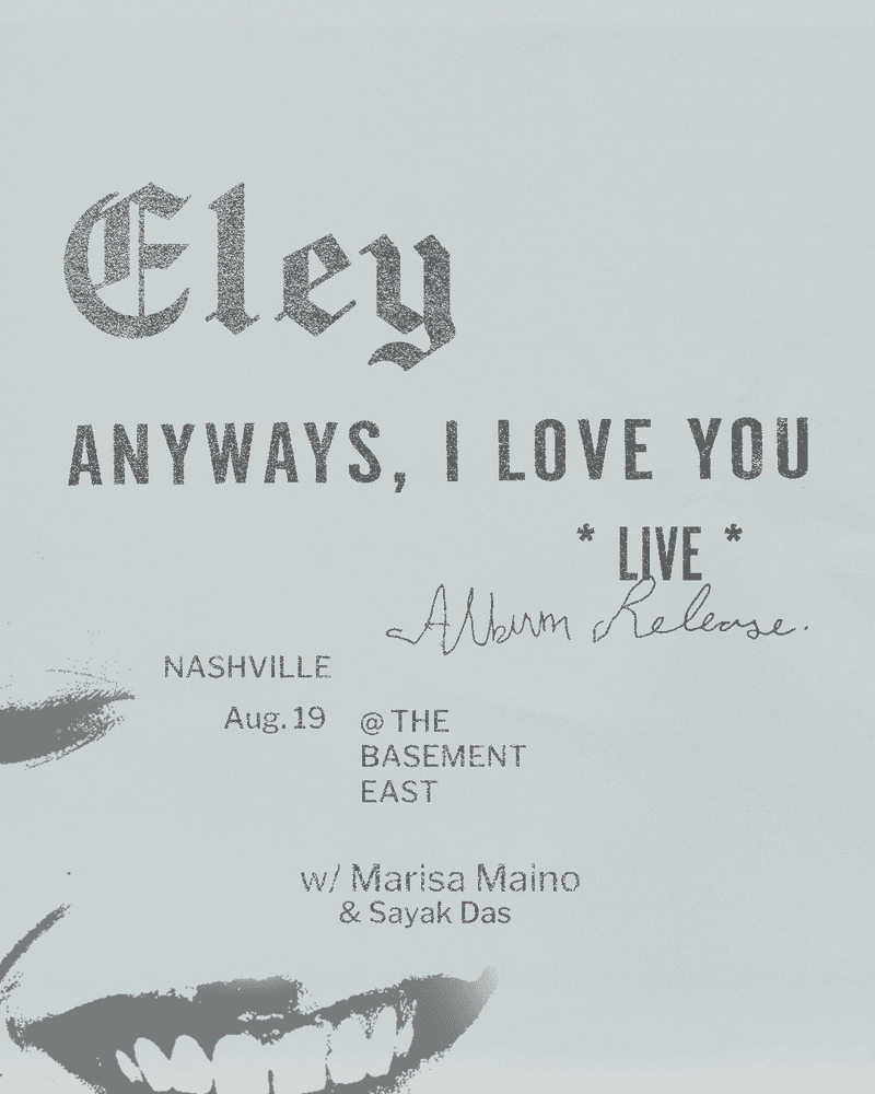 Eley // Marisa Maino // Sayak Das