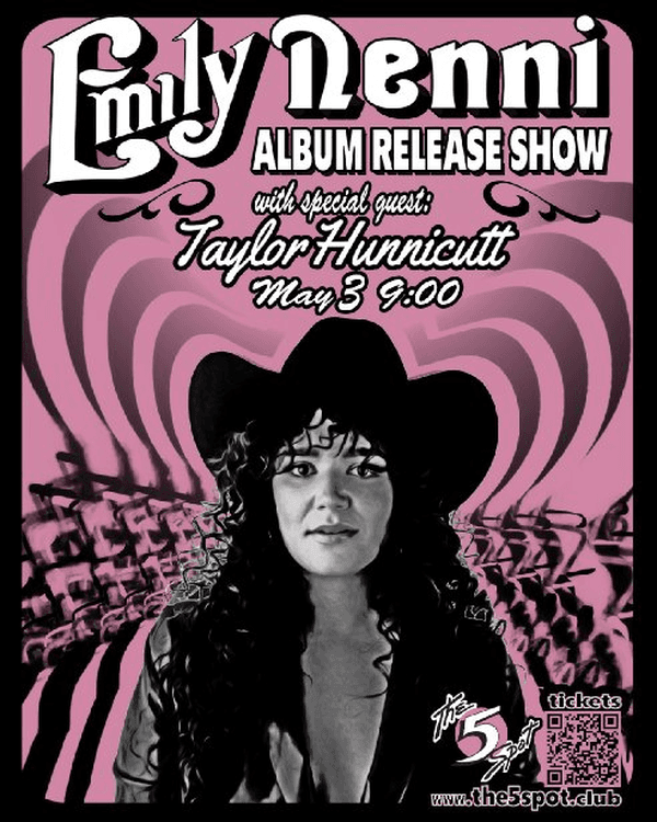 Emily Nenni Album Release Show with Taylor Hunnicutt
