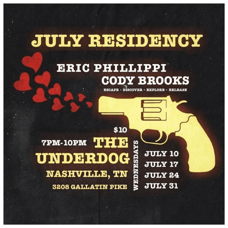 Eric Phillippi + Cody Brooks July Residency