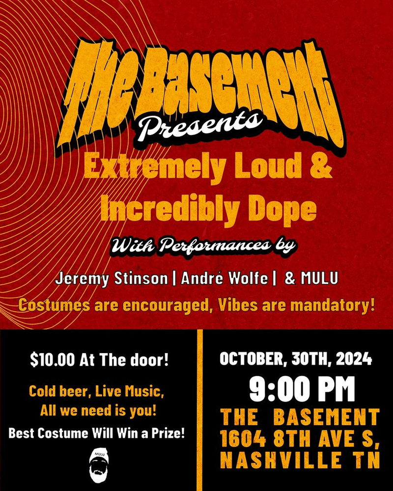 Extremely Loud and Incredibly Dope: MULU // Jeremy Stinston // André Wolfe