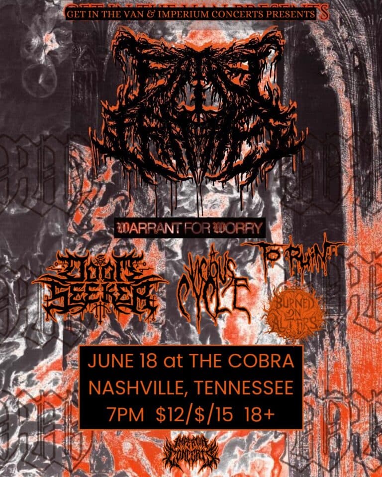 Fatal Frames // Doom Seeker // A Vicious Cycle // To Ruin // Burned on Altars