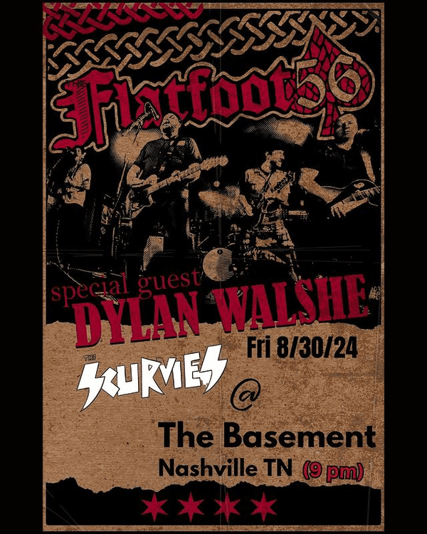 Flatfoot 5'6 // Dylan Walshe // Scurvies