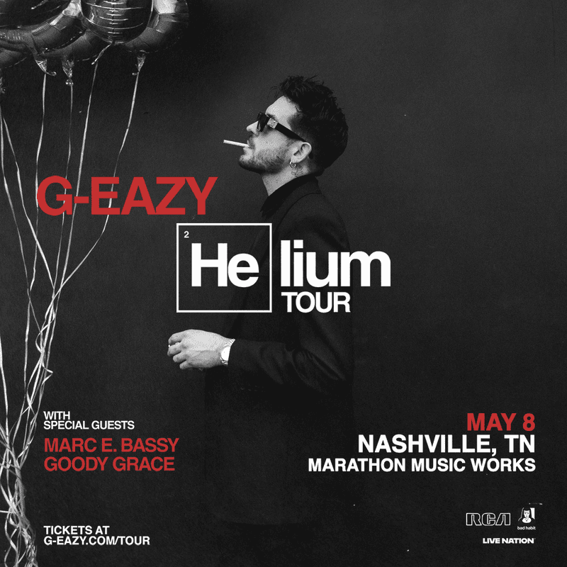 G-Eazy // Marc E. Bassy // Goody Grace – Helium Tour