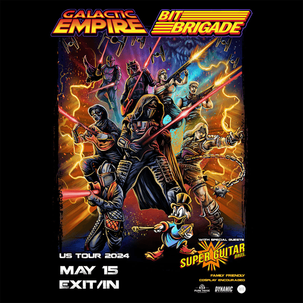 Galactic Empire // Bit Brigade // Super Guitar Bros
