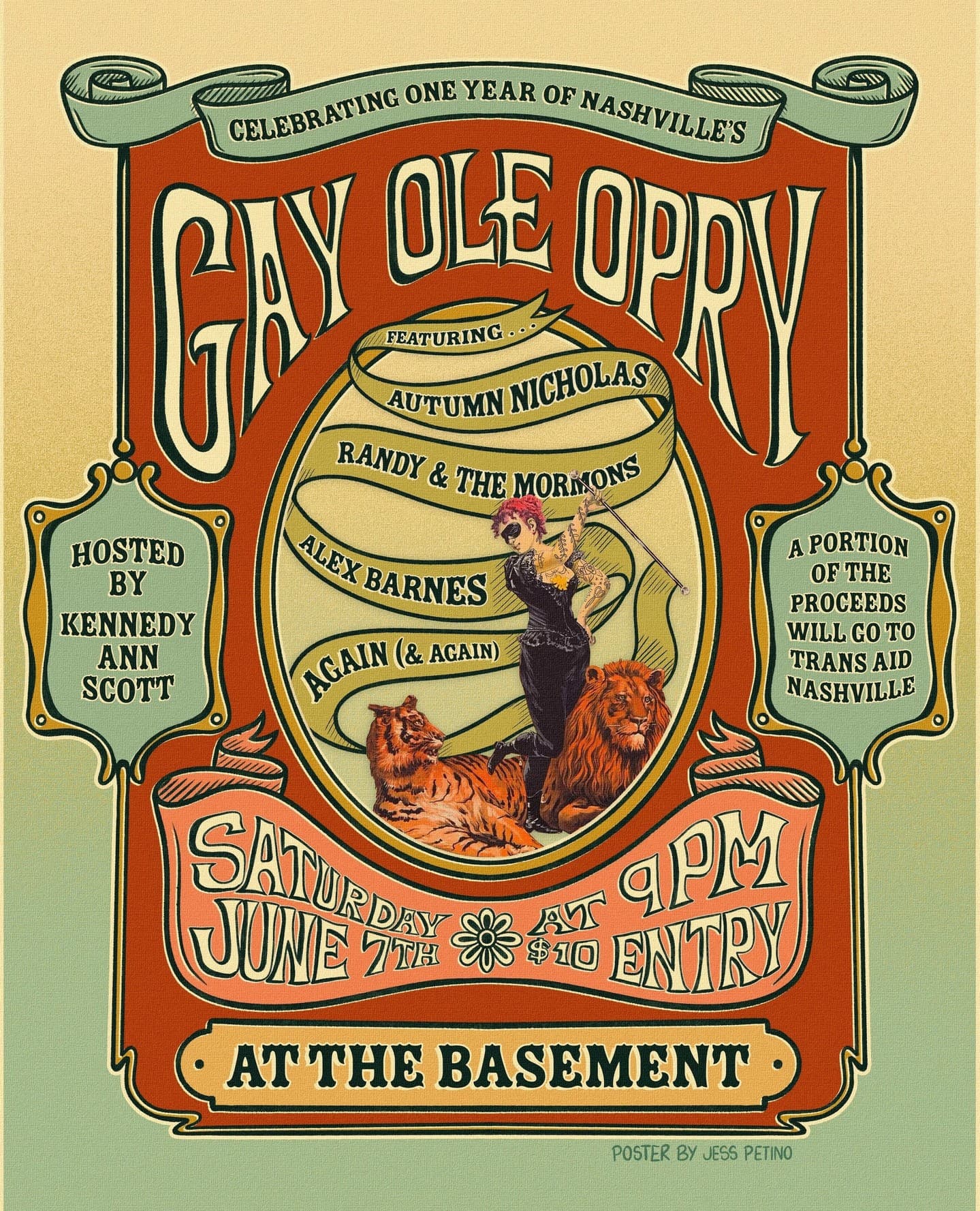 Gay Ole Opry: Autumn Nicholas // Randy & The Mormons // Alex Barnes // Again (& Again)
