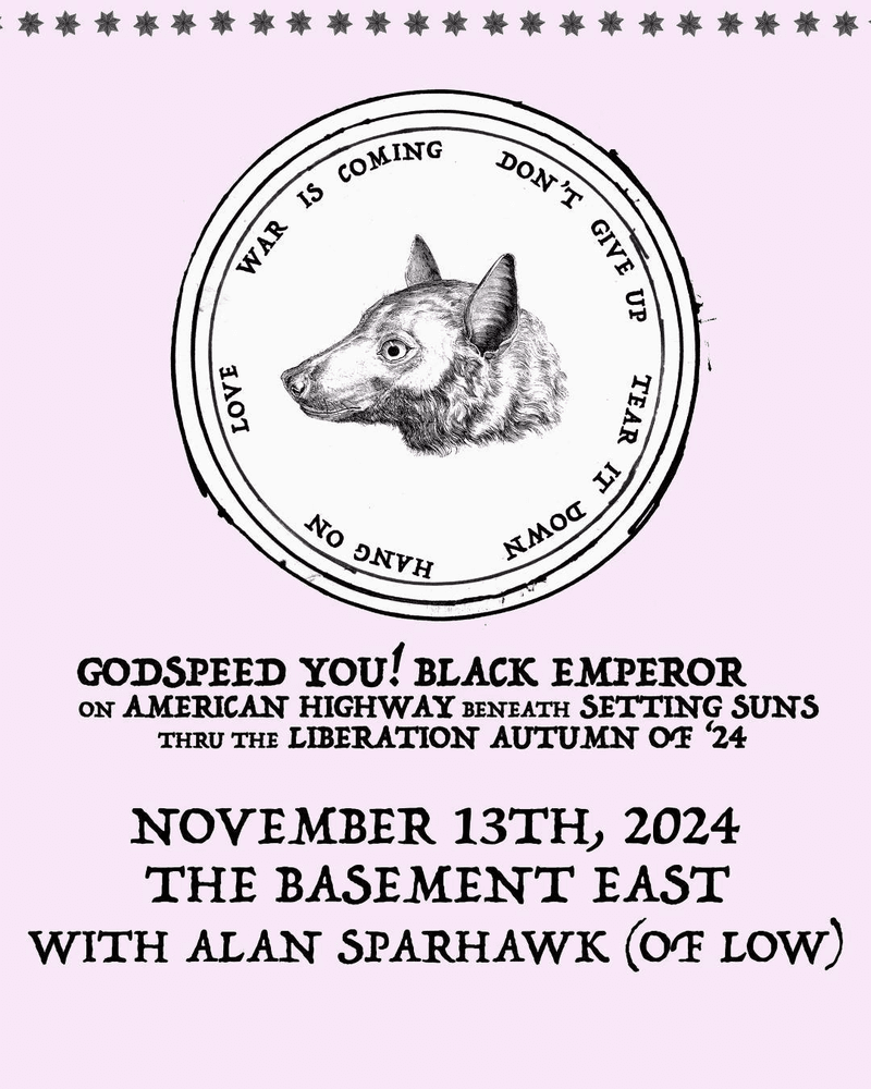 Godspeed You! Black Emperor w/ Alan Sparhawk (of Low)