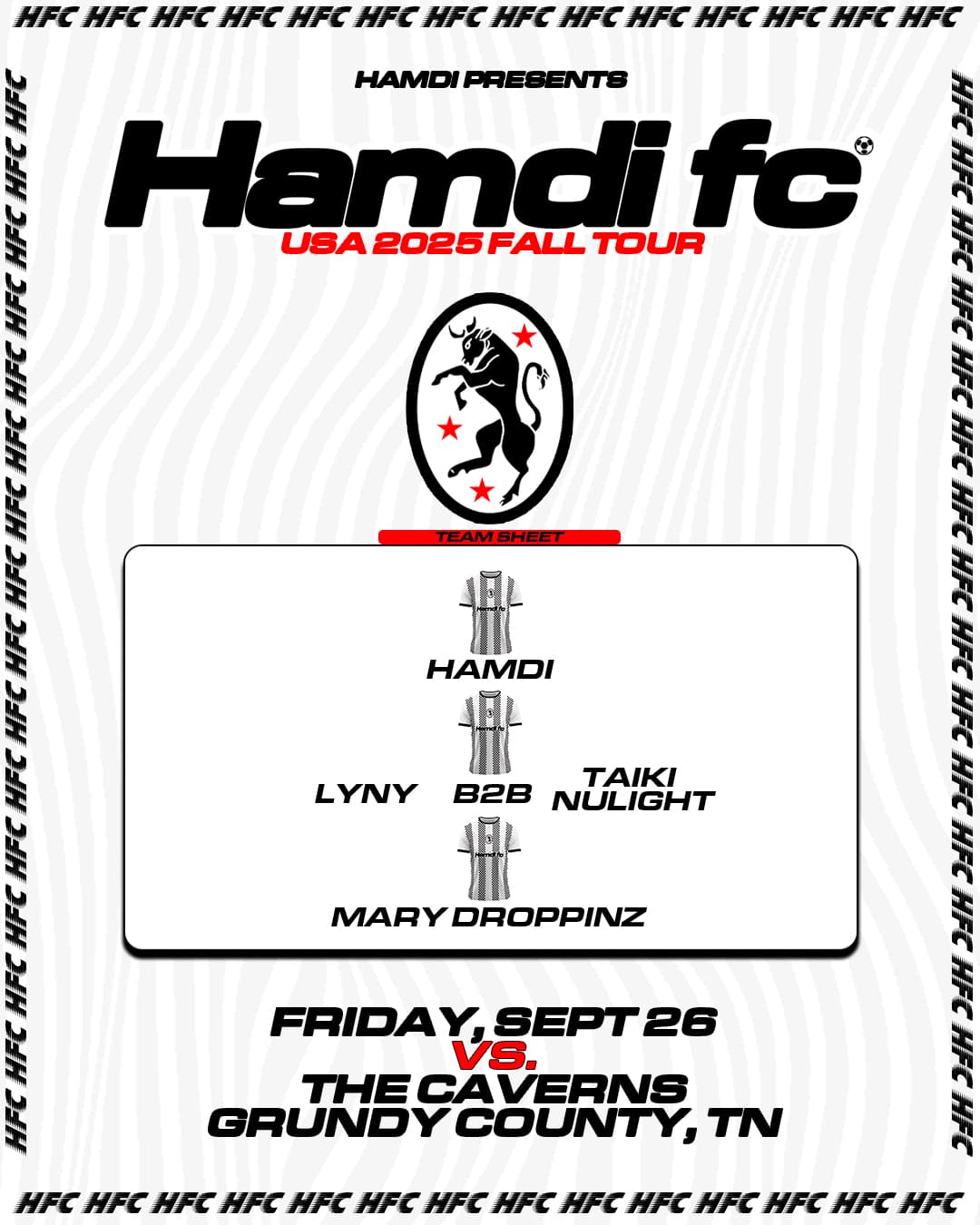 Hamdi FC: Fall 2025 U.S. Tour