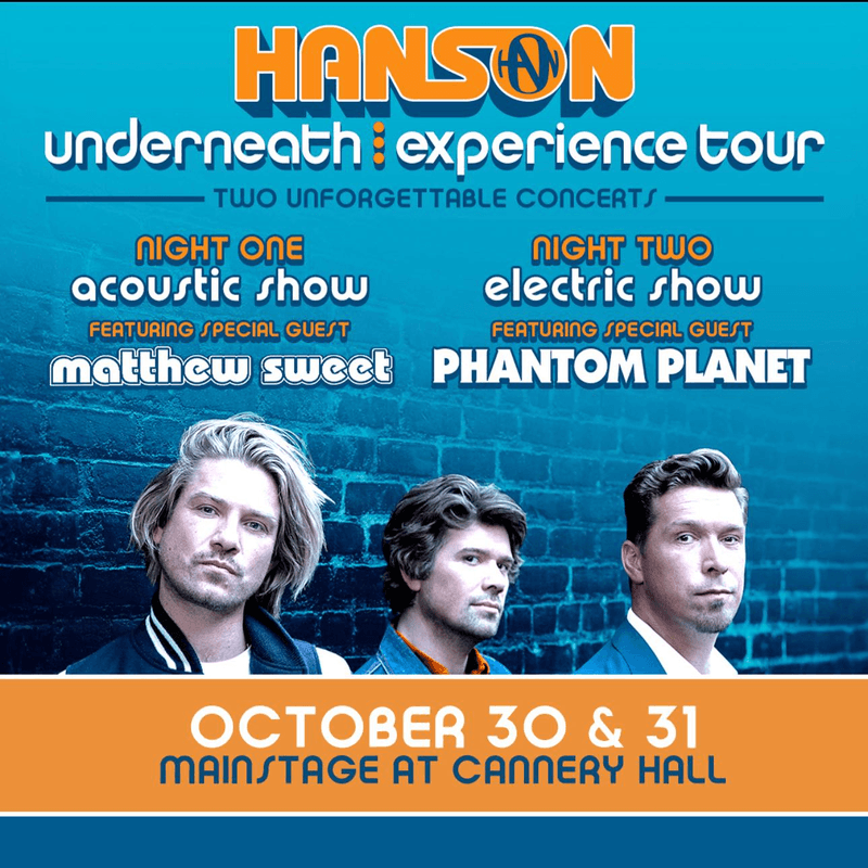 HANSON: Underneath Experience Tour