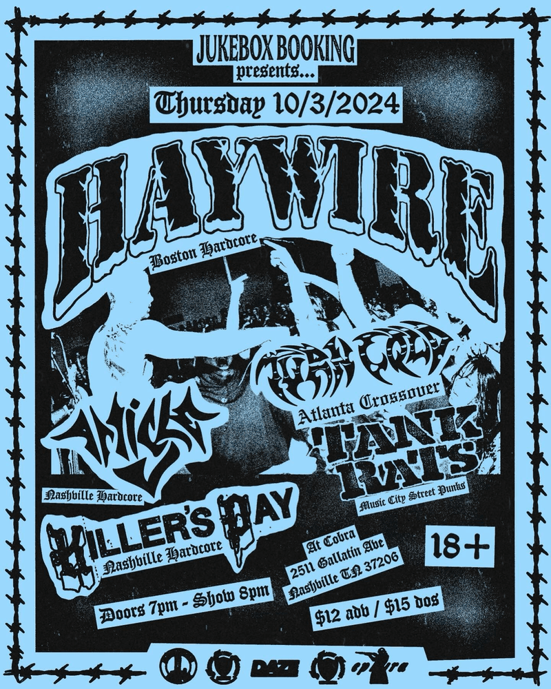 Haywire // Article V // Killers Pay // Tank Rats // Turn Cold