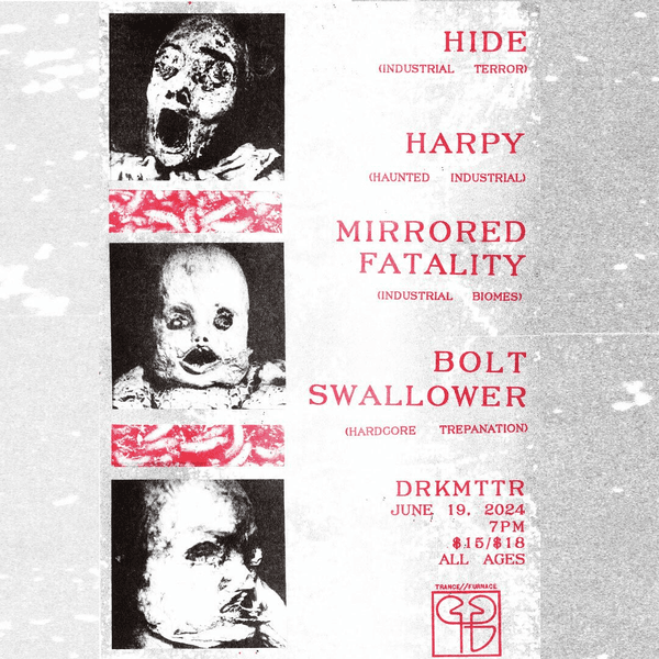 HIDE // Harpy // Mirrored Fatality // Bolt Swallower
