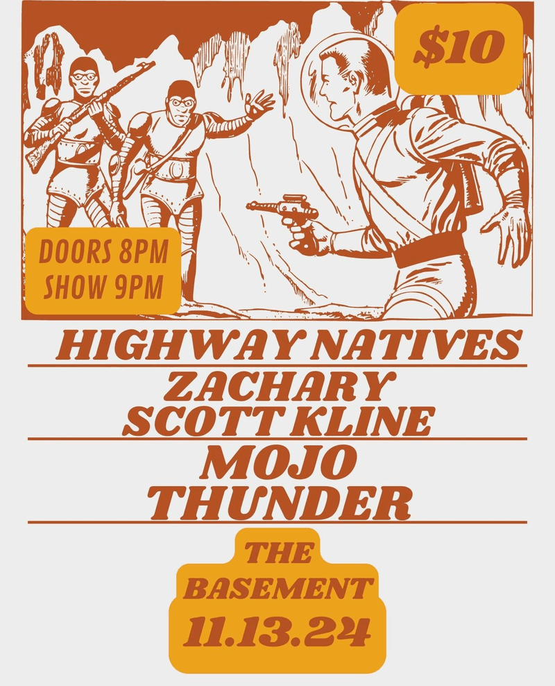 Highway Natives // Zachary Scott Kline // Mojo Thunder