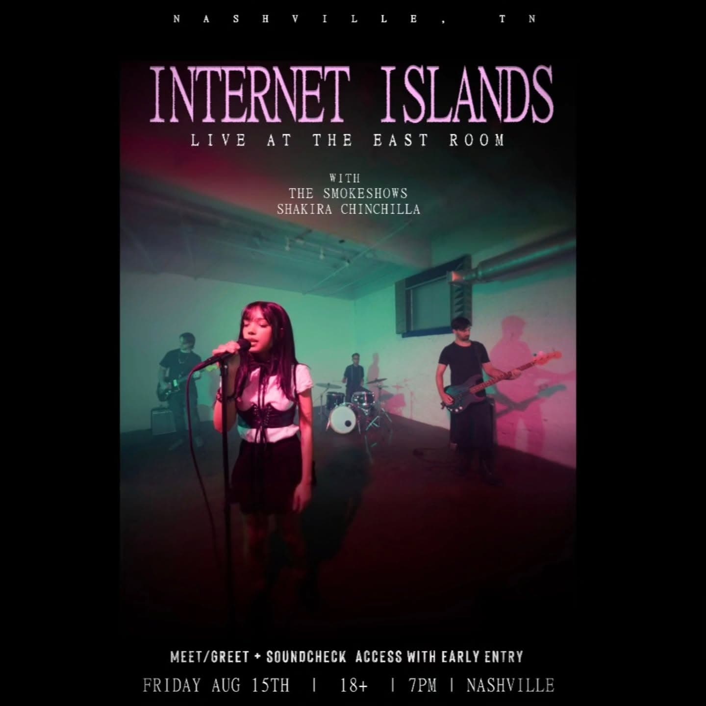 Internet Islands // The Smokeshows // Shakira Chinchilla