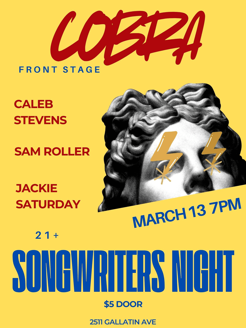 Jackie Saturday // Sam Roller / Caleb Stevens