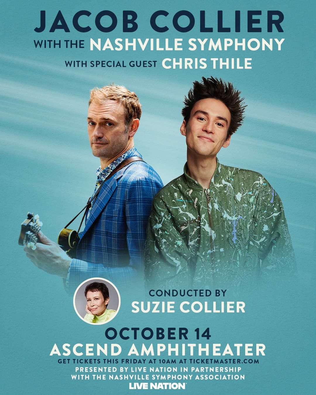 Jacob Collier with Nashville Symphony // Chris Thile