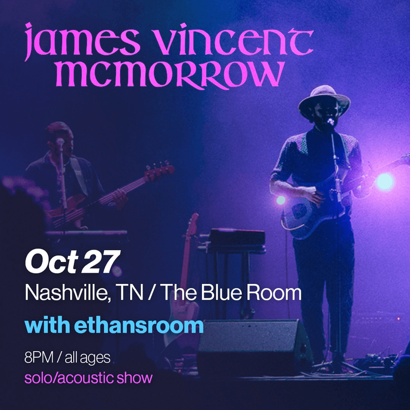 James Vincent McMorrow // ethansroom