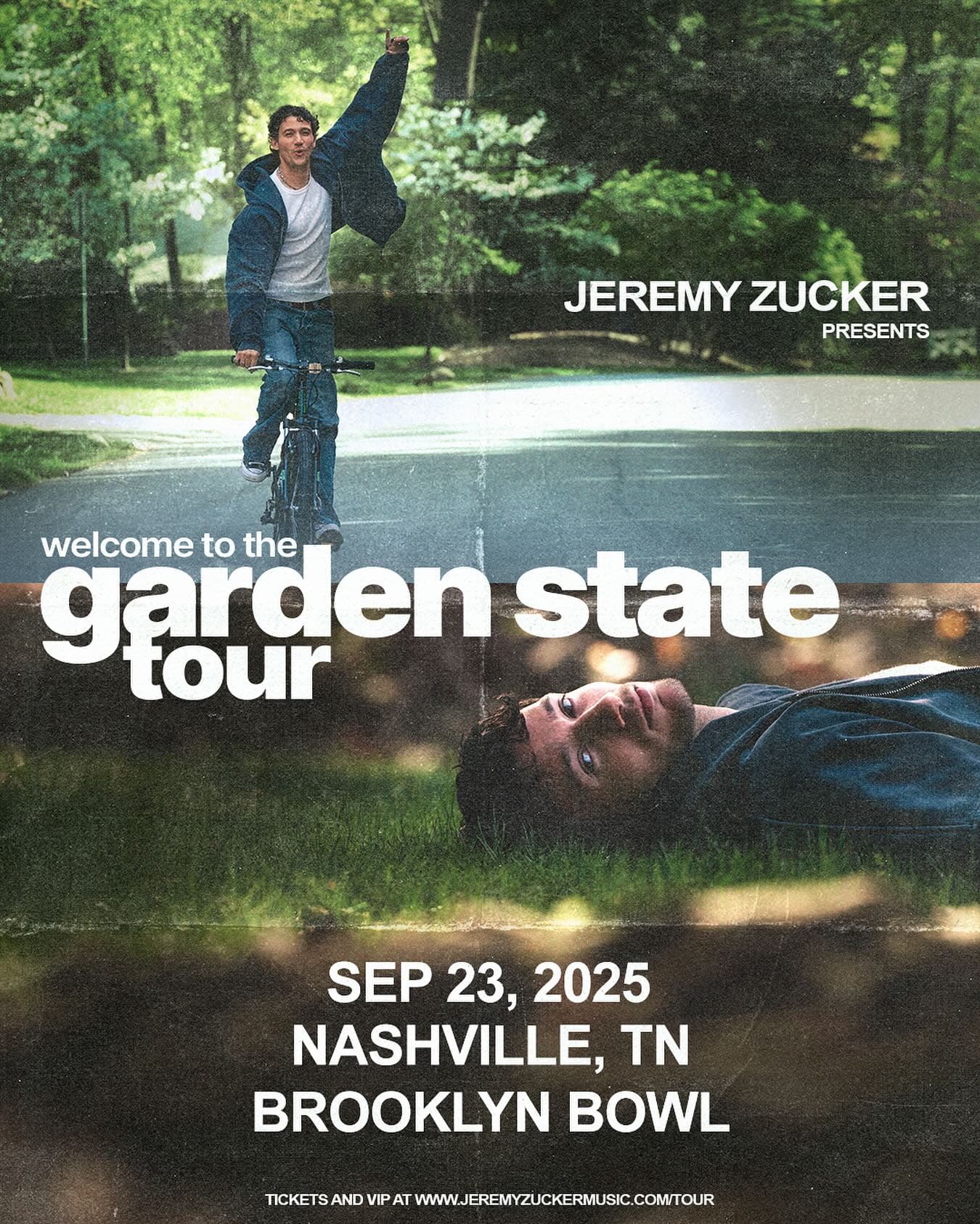 Jeremy Zucker - Welcome to the Garden State Tour