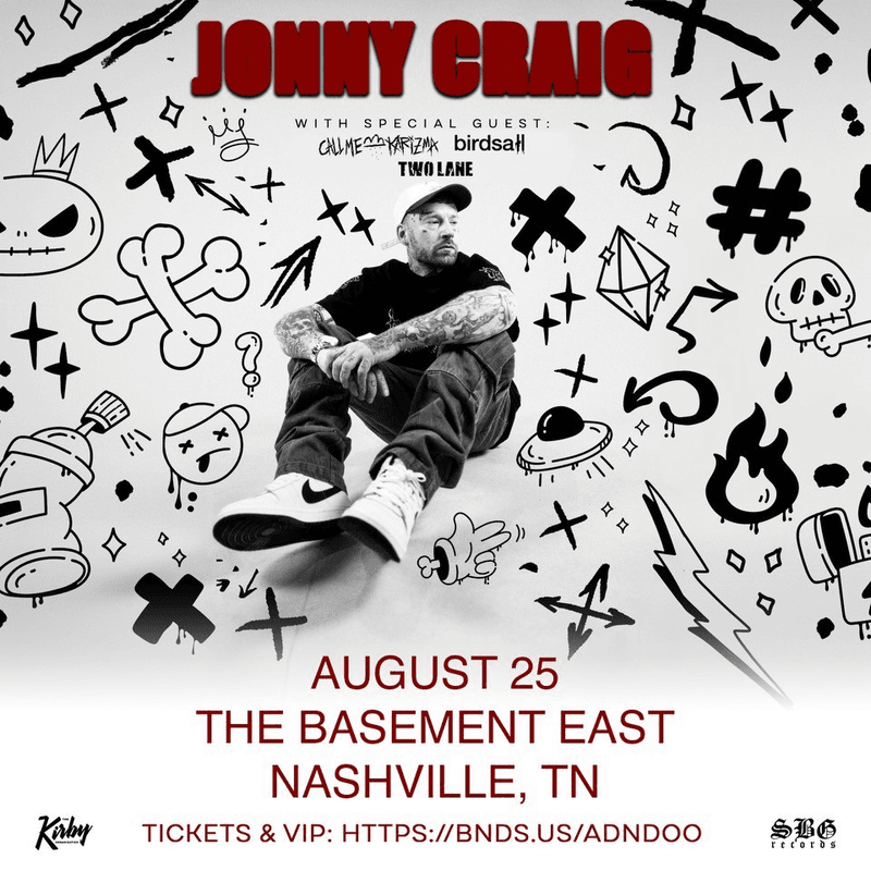 Jonny Craig // Call Me Kariszma // Birdsall // Two Lanes