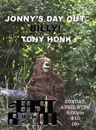 Jonny's Day Out // Billy! // Tony Honk