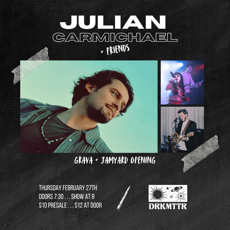Julian Carmichael & Friends // Grava // JamYard