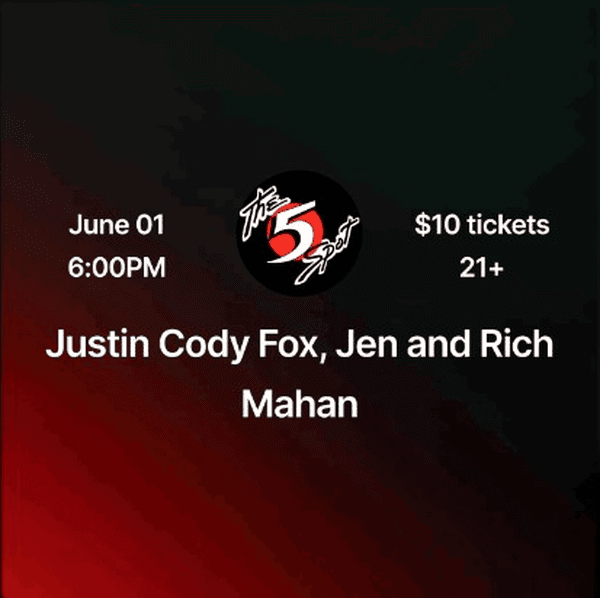 Justin Cody Fox, Jen and Rich Mahan