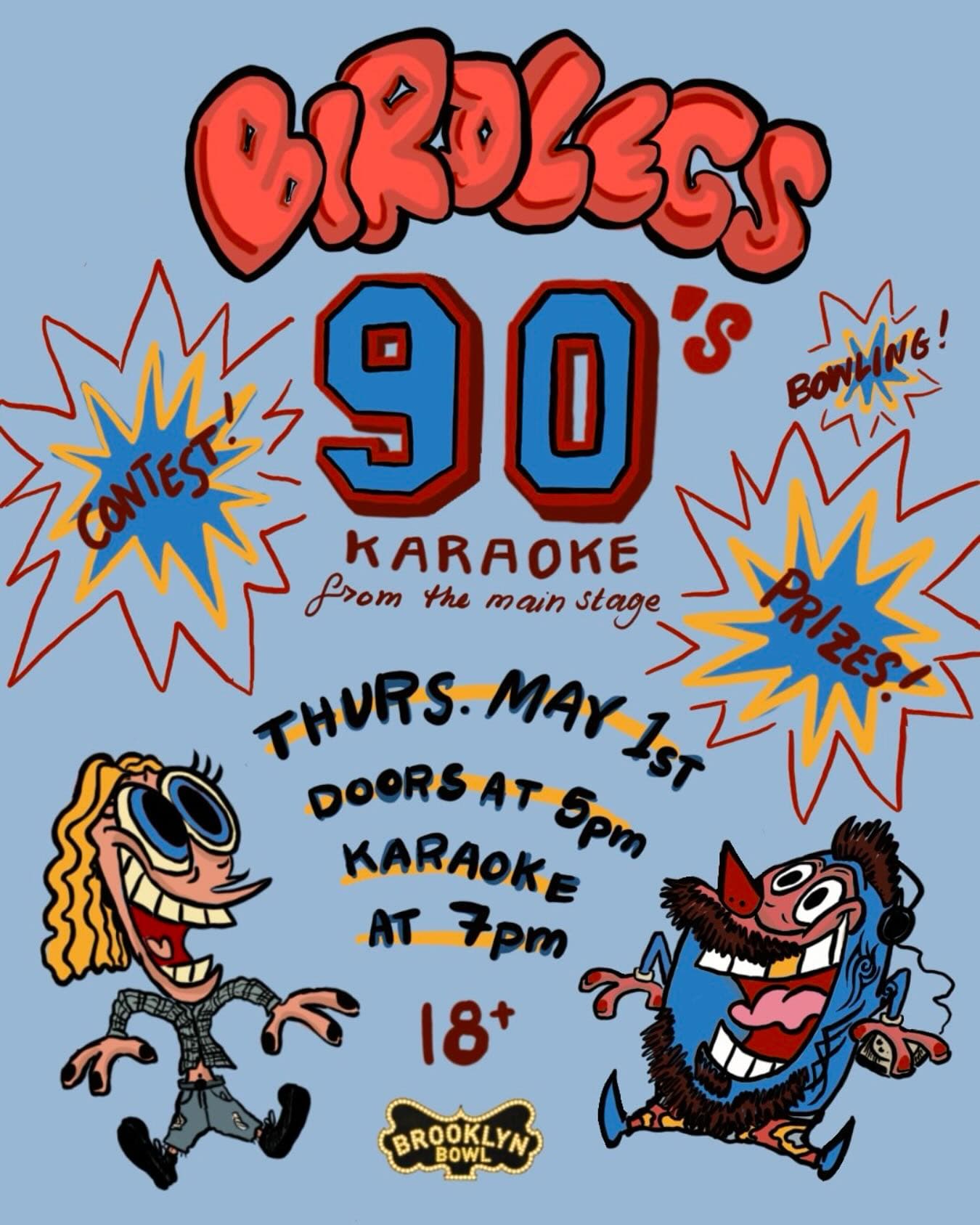 Karaoke From The Main Stage w/ BirdLegs