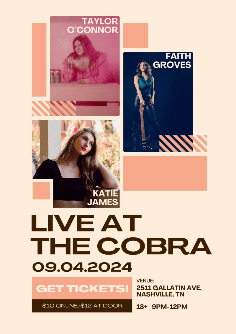 Katie James // Faith Groves // Taylor O'Connor