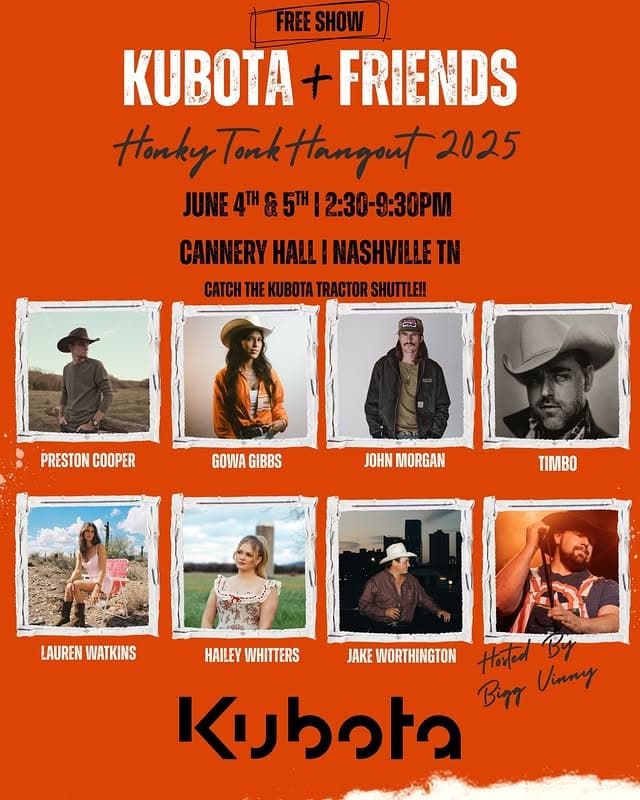 KUBOTA + FRIENDS HONKY TONK HANGOUT 2025 - Day 2
