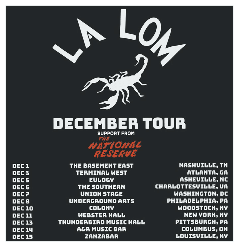 LA LOM // The National Reserve