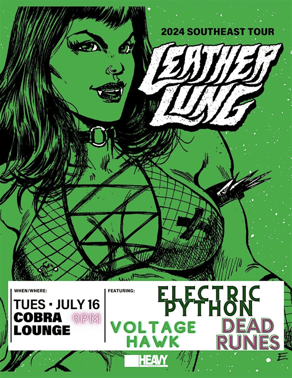 Leather Lung // Electric Python // Voltage Hawk // Dead Runes