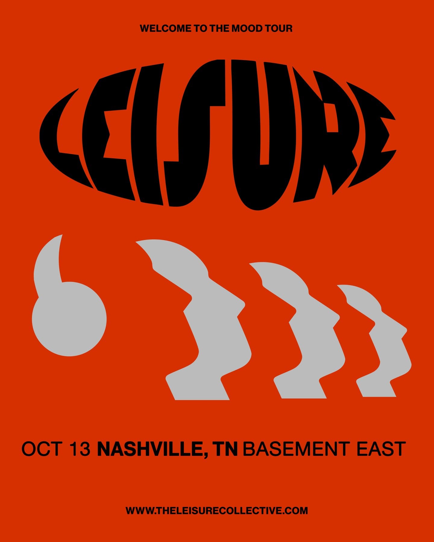LEISURE - WELCOME TO THE MOOD TOUR