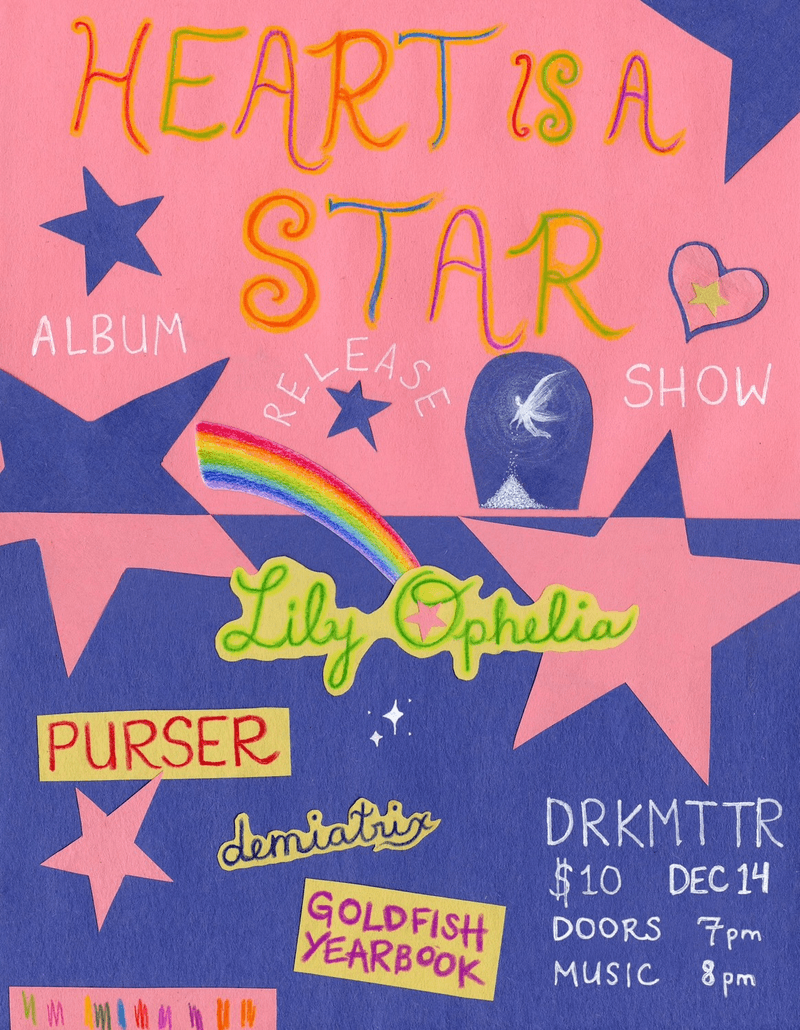 Lily Ophelia // Purser // Demiatrix // Goldfish Yearbook