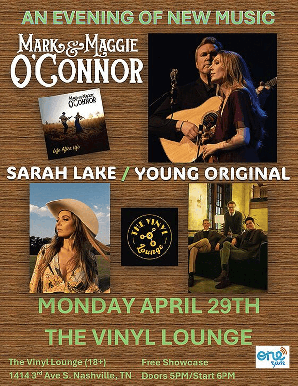 Mark & Maggie O'Connor w/ support from Sarah Lake and Young Original