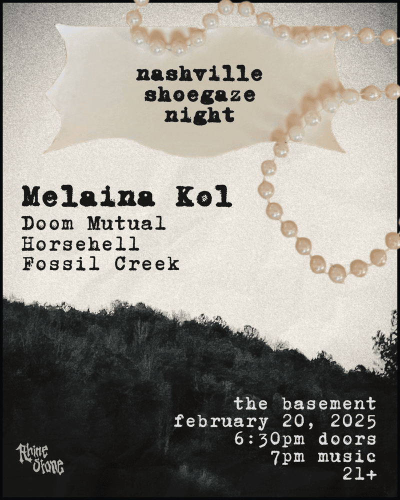 Melaina Kol // Doom Mutual // HORSEHELL // Fossil Creek