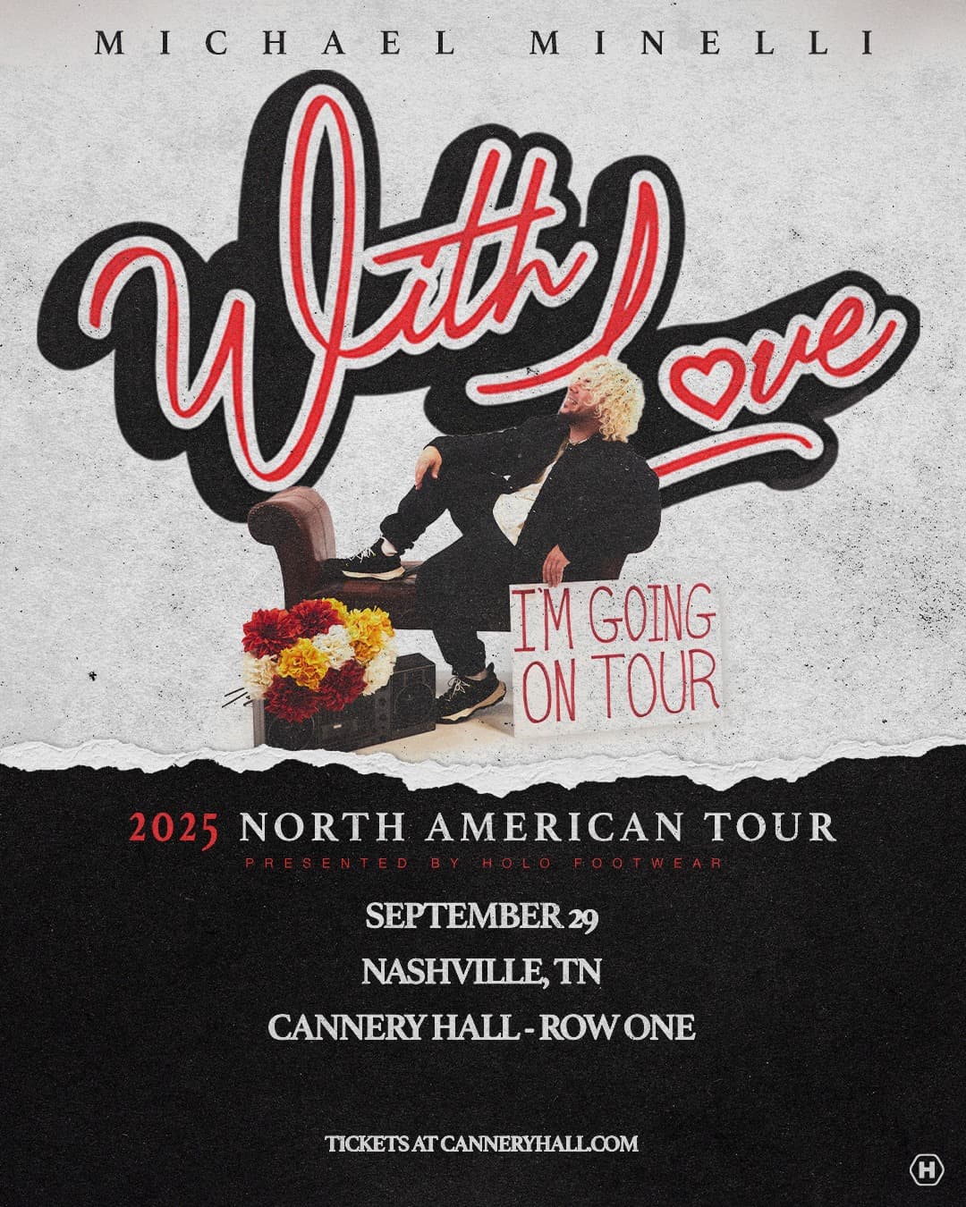 MICHAEL MINELLI - WITH LOVE TOUR