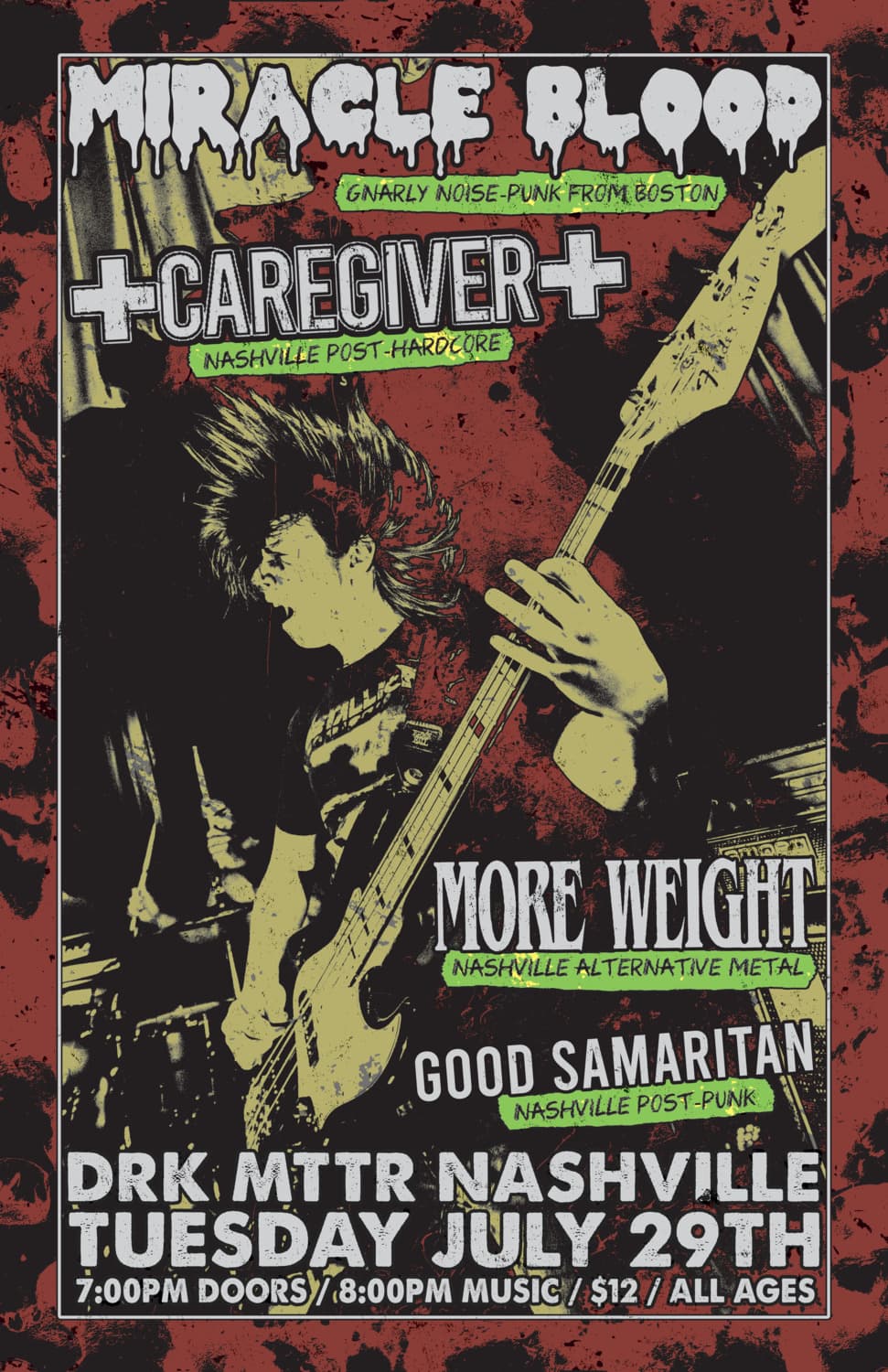 Miracle Blood // Caregiver // More Weight // Good Samaritan