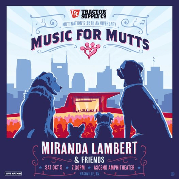 Miranda Lambert: Music for Mutts - MuttNation Benefit Show