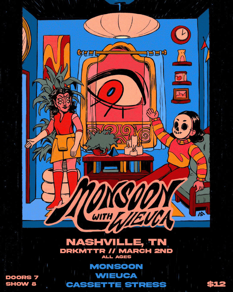 Monsoon // Wieuca // Cassette Stress