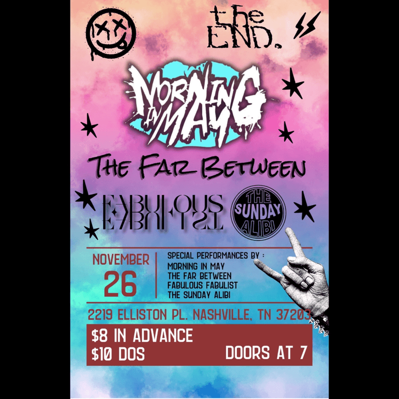 Morning In May // The Sunday Alibi // The Far Between // Fabulous Fabulist