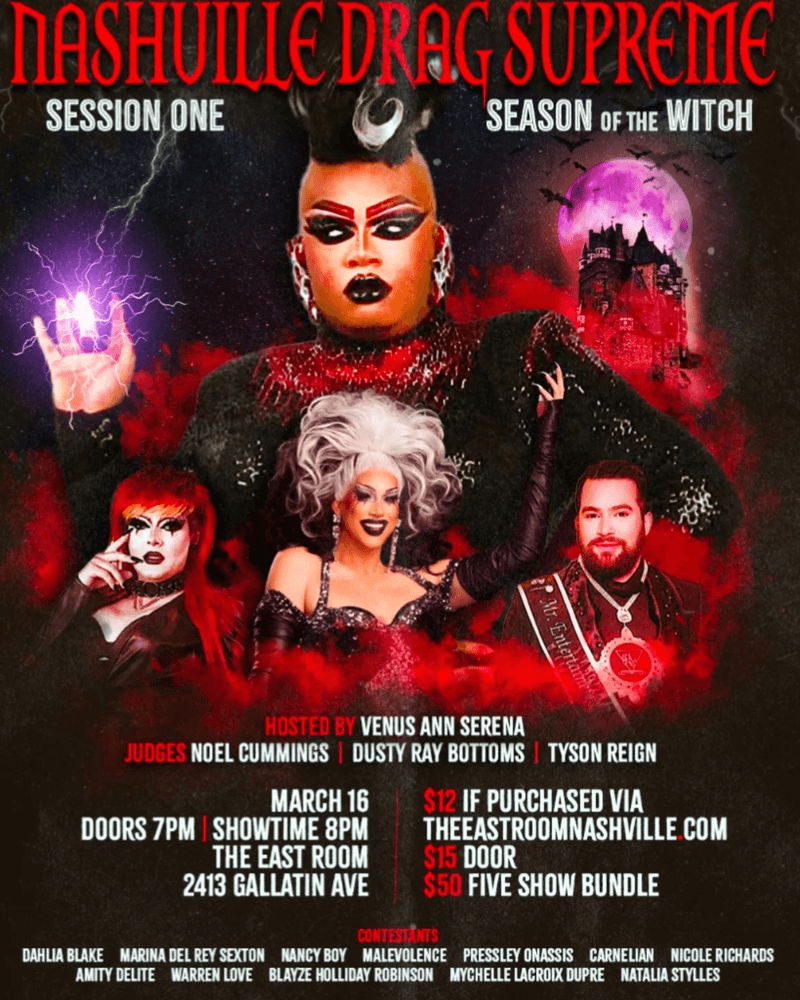 Nashville Drag Supreme: Season of the Witch