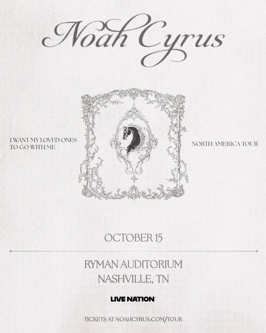 Noah Cyrus - I WANT MY LOVED ONES TO GO WITH ME