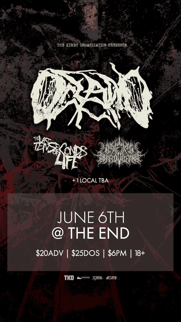 Oceano, The Last Ten Seconds of Life, A Wake In Providence