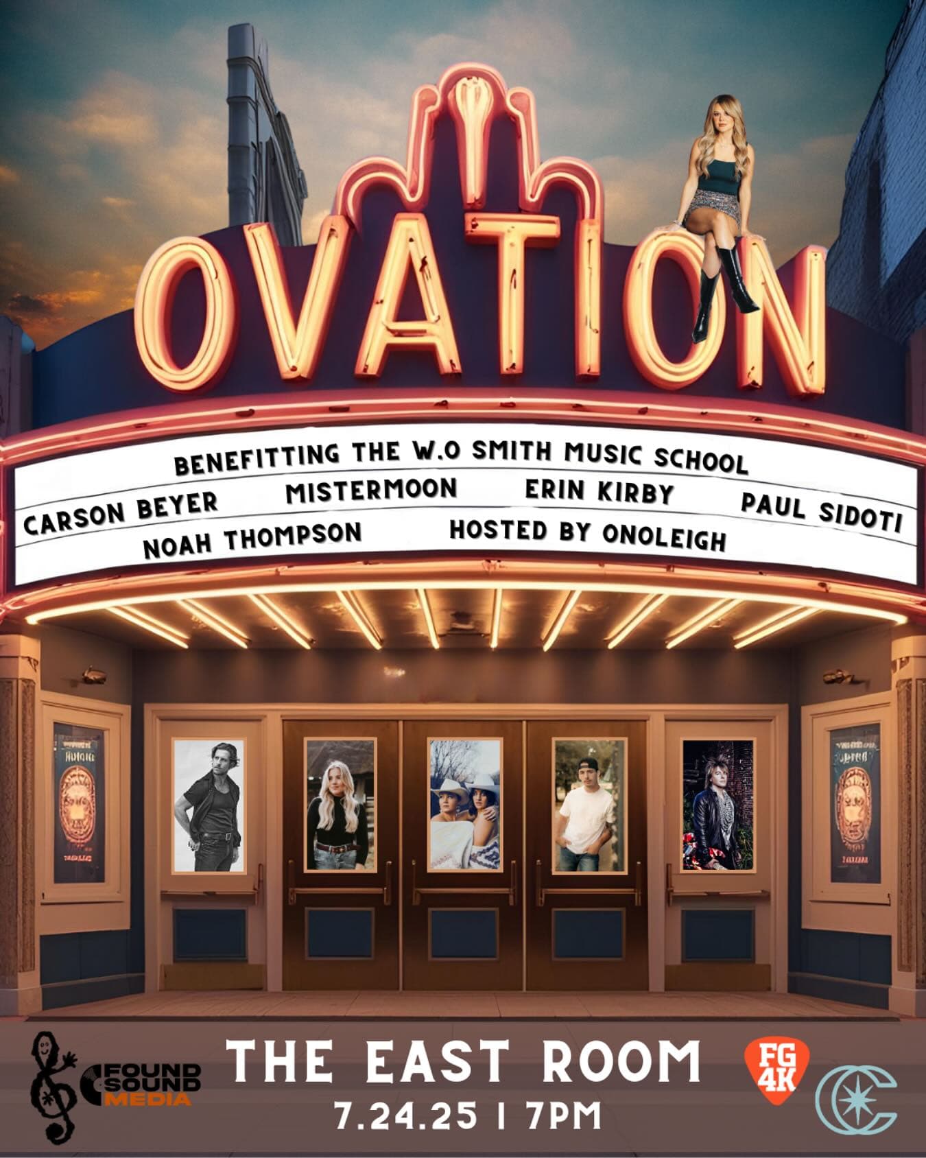 OVATION: Onoleigh // Paul Sidoti // Erin Kirby // Carson Beyer // Noah Thompson // Mistermoon