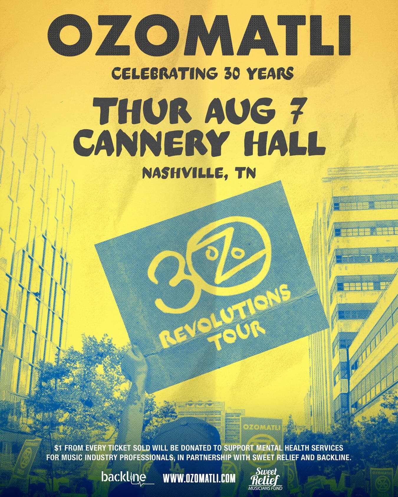 OZOMATLI - 30 REVOLUTIONS TOUR