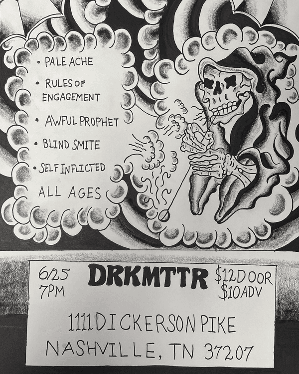 Pale Ache // Rules of Engagment // Awfull Prophet // Blind Smile // Self Inflicted