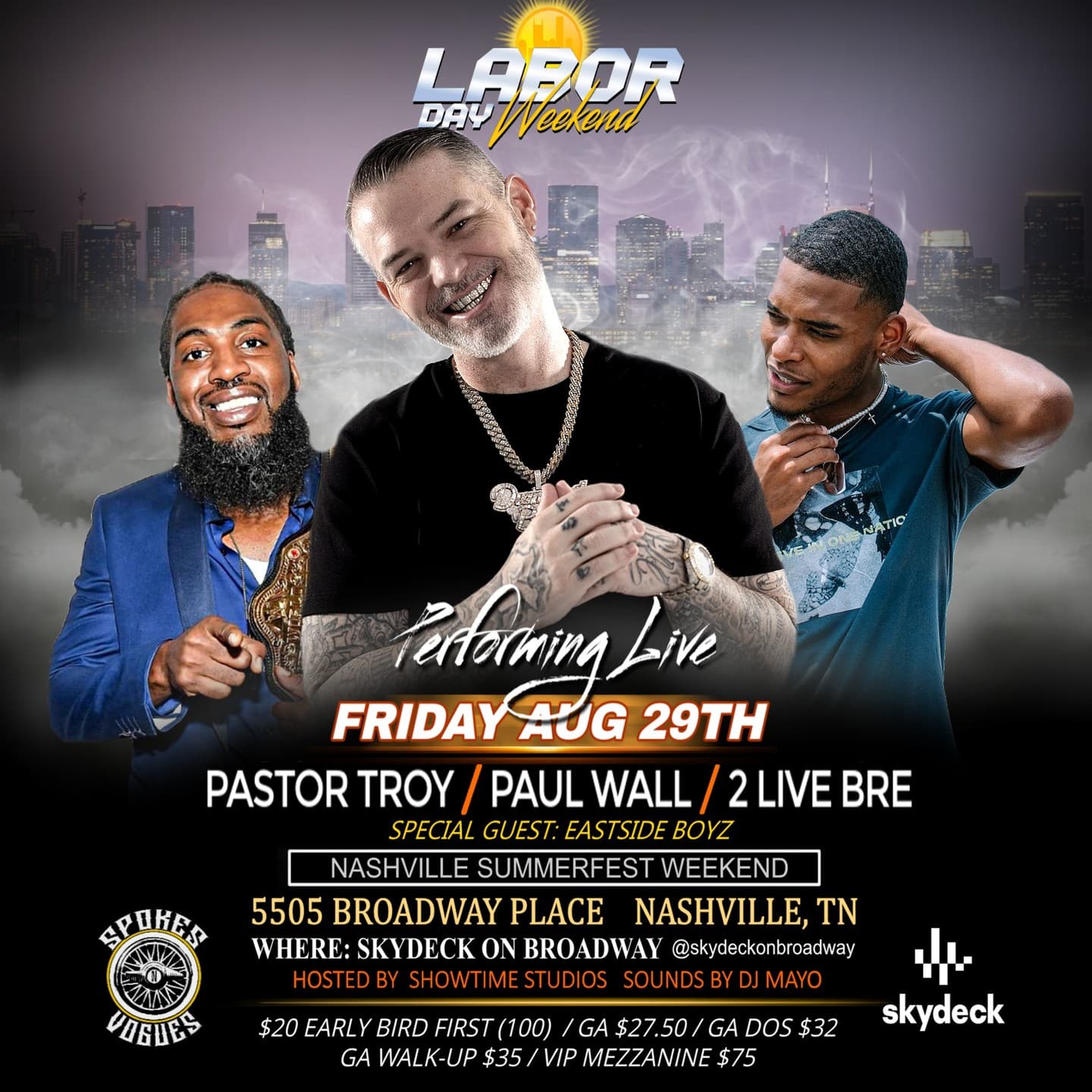 Paul Wall // Pastor Troy // 2 Live Bre
