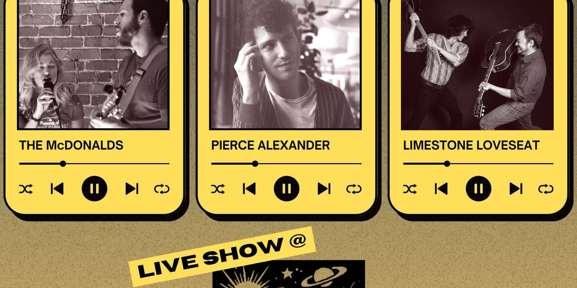 Pierce Alexander // Limestone Loveseat // The McDonalds