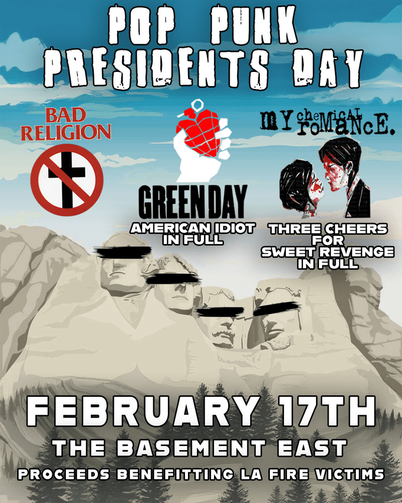 Pop Punk President's Day