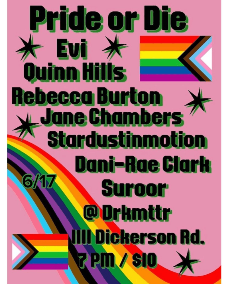 PRIDE OR DIE: A Queer Music Showcase