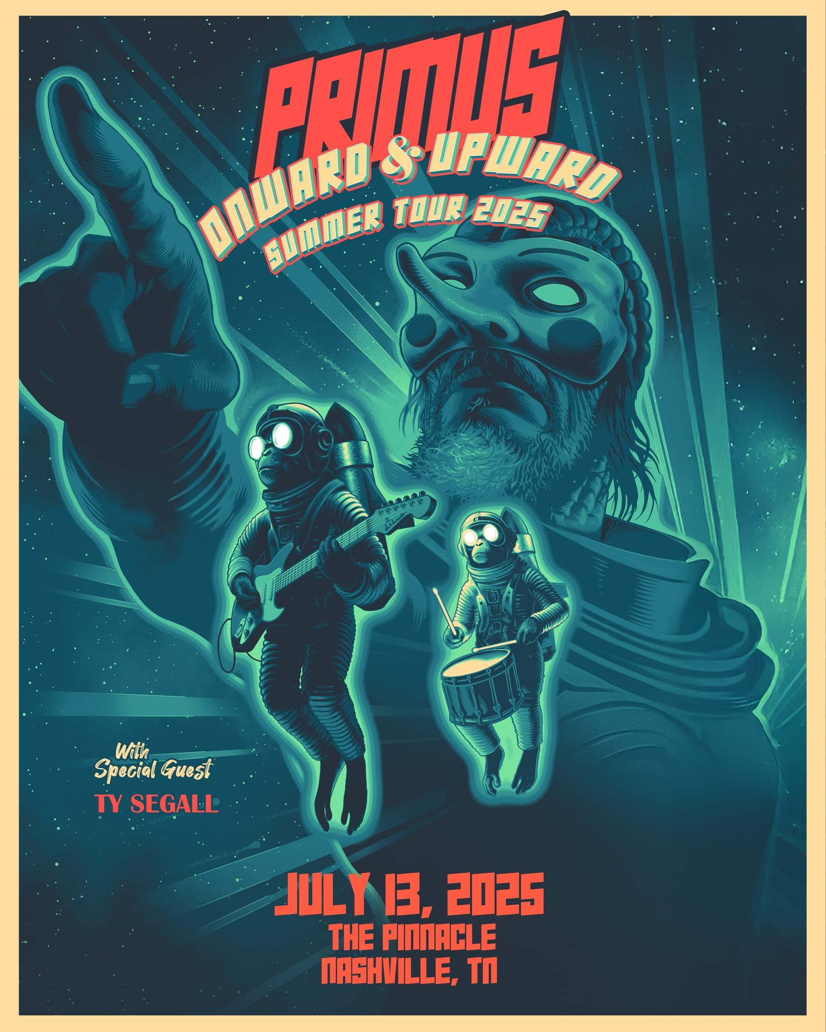 Primus // Ty Segall - Onward & Upward Summer Tour 2025