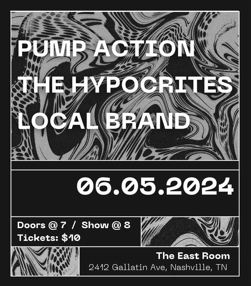 Pump Action // Local Brand // Hypocrites